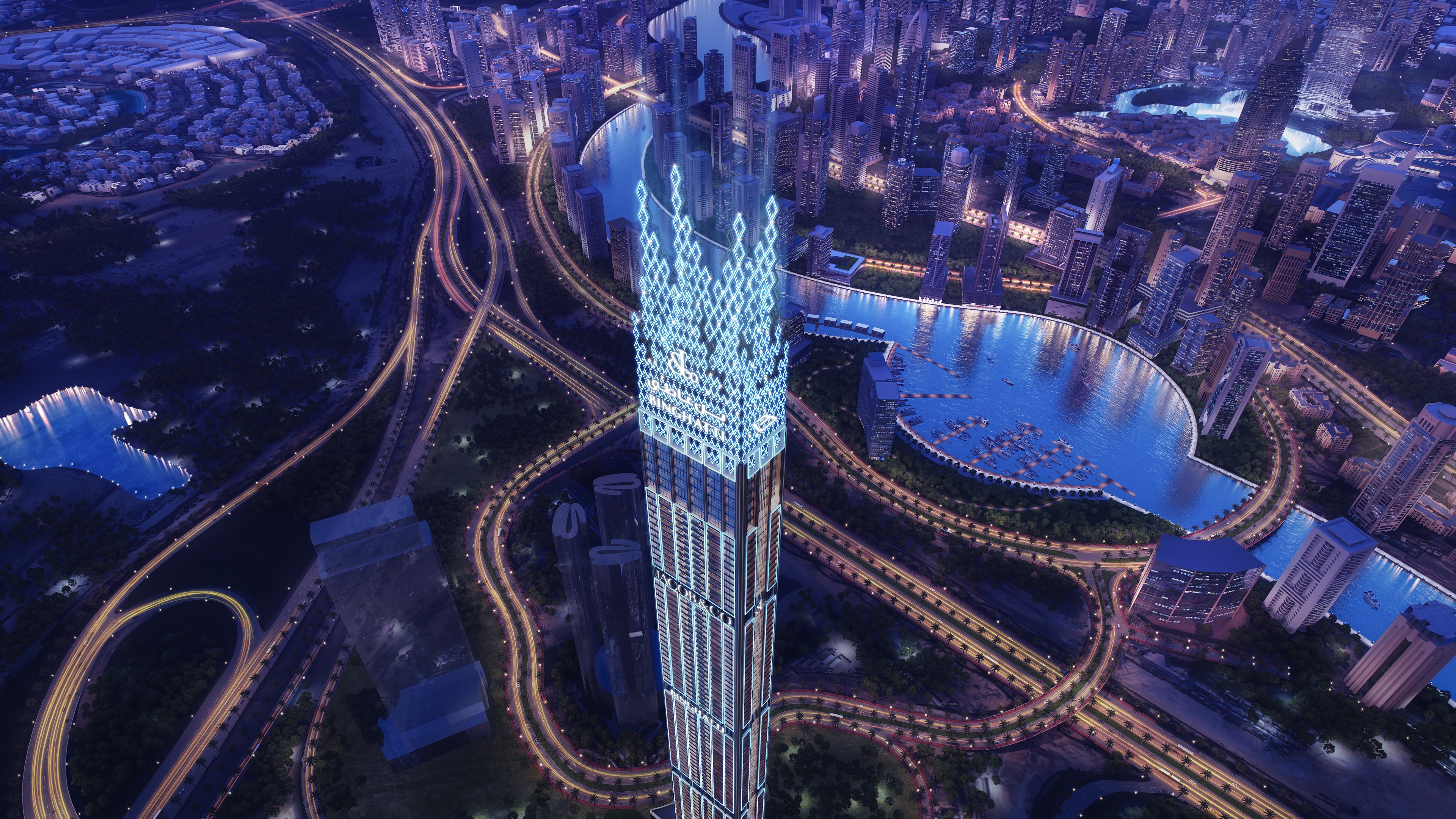 FLEUR DE JARDIN SKY MANSION (Half floor) (Burj Binghatti Jacob & Co)