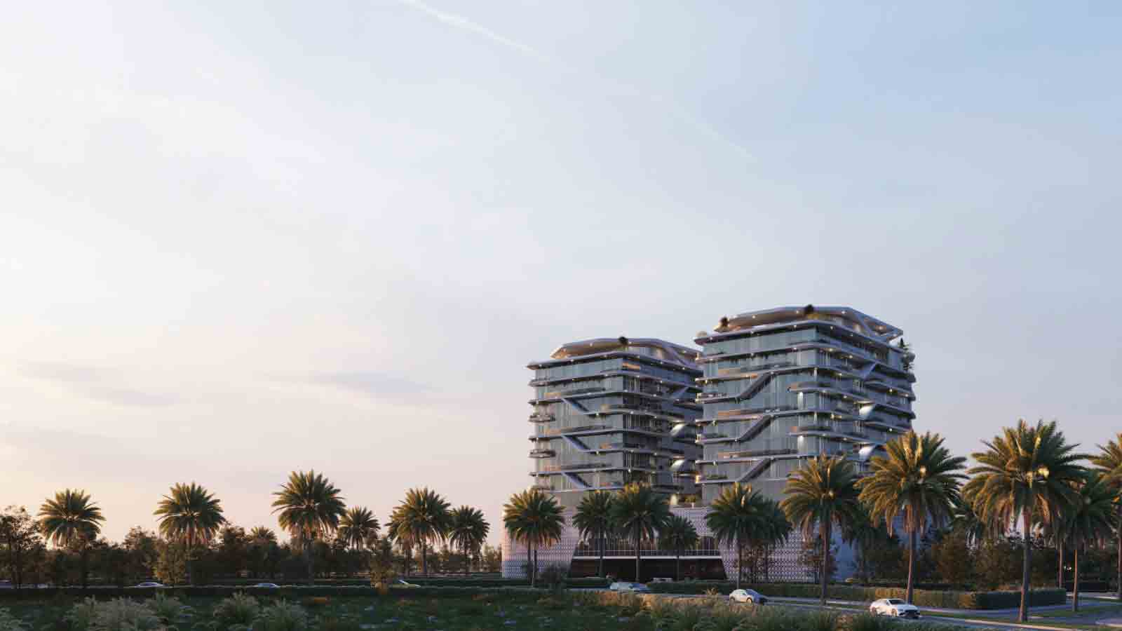 Furnished flats on an island in Dubai